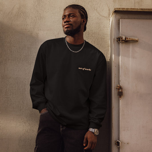 Not of works Premium heavyweight long sleeve shirt